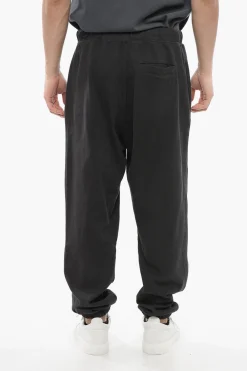 Outlet Joggers in Cotone con Polsini Uomo Pantaloni