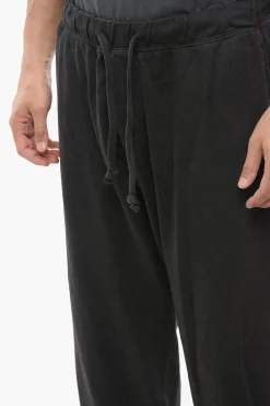 Outlet Joggers in Cotone con Polsini Uomo Pantaloni