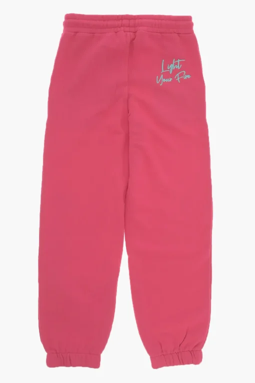 Joggers in Cotone con Stampa Laterale>Diadora Hot
