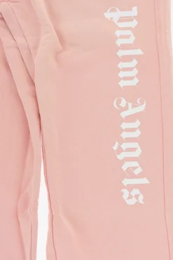 Outlet Joggers in Cotone Garzato con Logo Stampato Abbigliamento