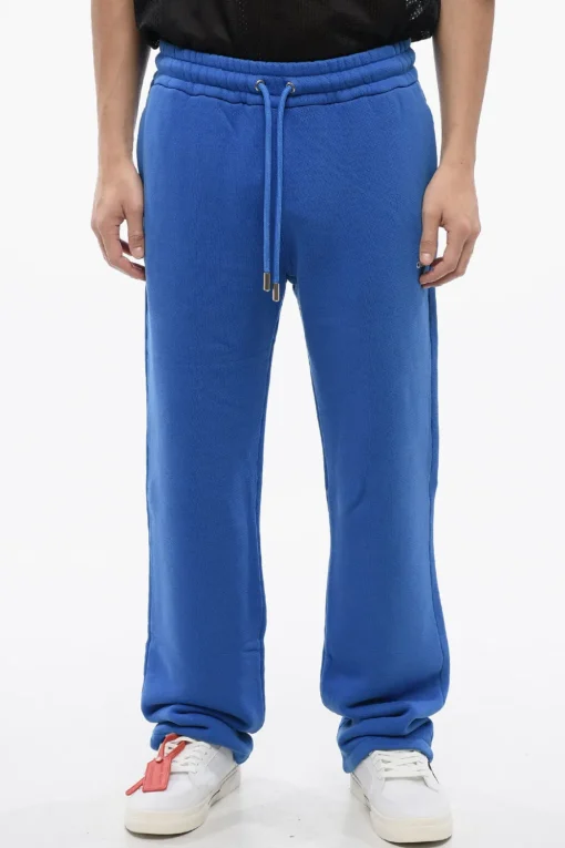 Best Joggers In Cotone Garzato Con Ricamo Bandana Uomo Pantaloni