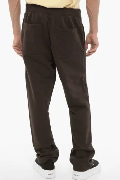 Joggers in Cotone Garzato con Logo a Contrasto>Ambush New