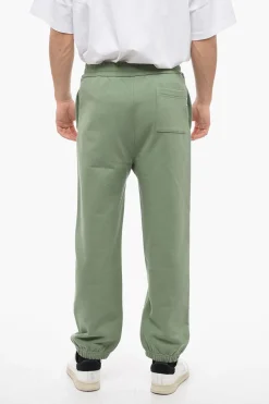 Hot Joggers in Cotone Garzato con Coulisse Uomo Pantaloni