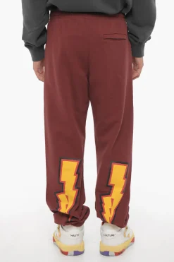 Joggers in Cotone Garzato con Elastico in Vita>Off-White Outlet