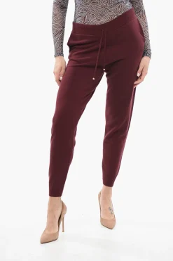 Joggers in Maglia con Coulisse>Stella McCartney Outlet