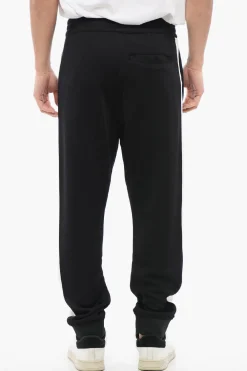 Joggers in Misto Cotone con Bande Laterali>Alexander McQueen New