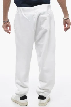 Best Joggers in Misto Cotone Felpato con Polsini Uomo Pantaloni