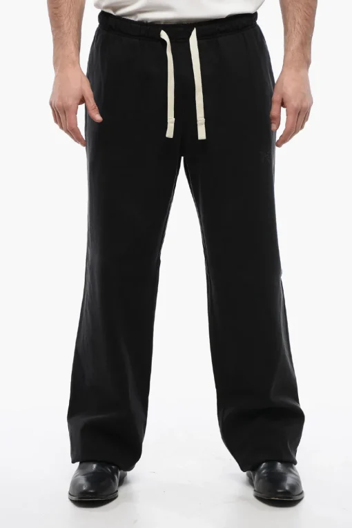 Outlet Joggers in Misto Cotone TRAVEL con Elastico in Vita Uomo Pantaloni