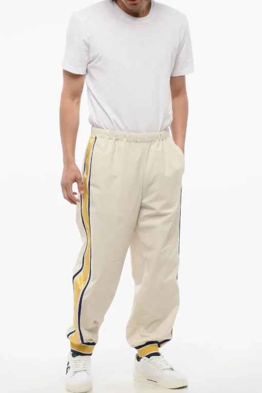 Joggers in Nylon I FEEL con Bande Laterali a Contrasto>Gucci New