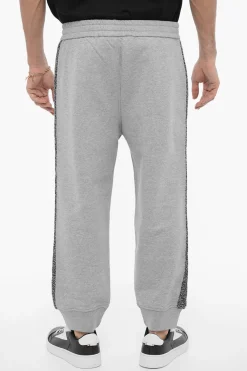 Joggers Loose Fit Con Bande Laterali in Lana>Neil Barrett New