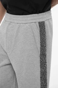 Joggers Loose Fit Con Bande Laterali in Lana></noscript>Neil Barrett New