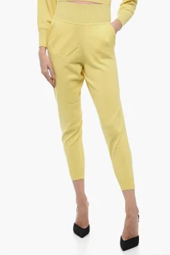 Joggers MAYA in Cashmere con Pinces>Art Essay New