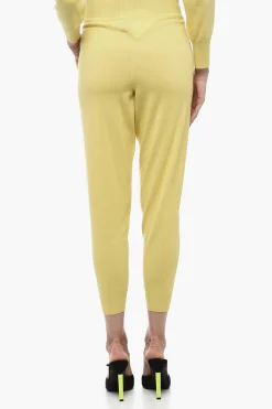 Joggers MAYA in Cashmere con Pinces>Art Essay New