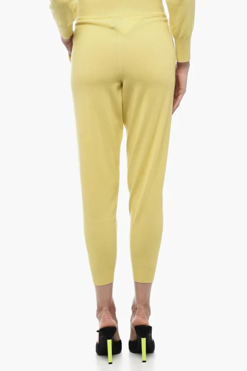 Joggers MAYA in Cashmere con Pinces>Art Essay New