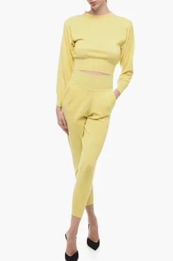 Joggers MAYA in Cashmere con Pinces></noscript>Art Essay New