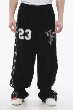 Hot Joggers NATURELOVER Varsity Con Bande Laterali Uomo Pantaloni