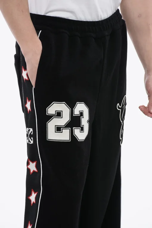 Hot Joggers NATURELOVER Varsity Con Bande Laterali Uomo Pantaloni