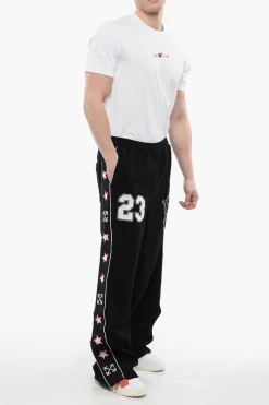 Hot Joggers NATURELOVER Varsity Con Bande Laterali Uomo Pantaloni