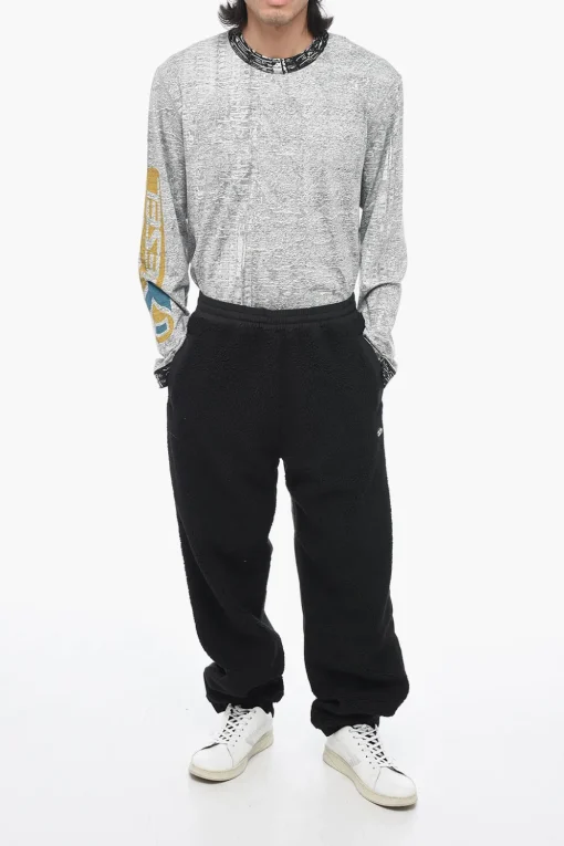 Sale Joggers P-OVADY In Doppio Tessuto Uomo Pantaloni