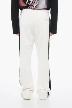Joggers P-ZAMPER In Cotone Garzato Con Bande A Contrasto>Diesel Fashion