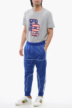 Joggers Relax Fit Con Dettaglio Trapuntato></noscript>Dsquared2 Hot
