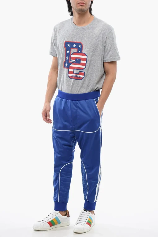 Joggers Relax Fit Con Dettaglio Trapuntato>Dsquared2 Hot