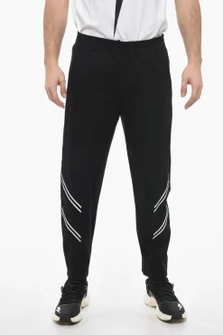 Online Joggers REM + VARSITY con Bande a Contrasto Uomo Pantaloni
