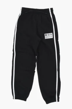 Clearance Joggers RETRO REMIX in Tinta Unita con Bande Laterali a Contrasto Bambino Abbigliamento
