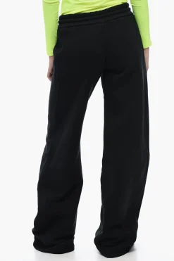 Hot Joggers ROUND Straight Fit In Cotone Garzato Donna Pantaloni