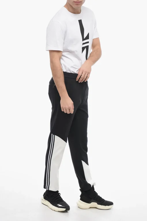 Joggers Skinny Fit MODERNIST con Dettagli a Contrasto>Neil Barrett Sale