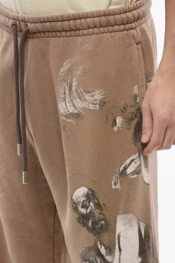 Online Joggers Stampati S.MATTHEW In Cotone Garzato Uomo Pantaloni