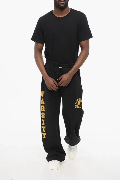 Joggers VARSITY con Stampe Floccate e Coulisse alla Caviglia>Amiri Outlet