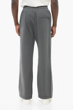 Joggers Wide Leg in Cotone Garzato>Dolce & Gabbana Outlet