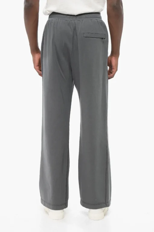 Joggers Wide Leg in Cotone Garzato>Dolce & Gabbana Outlet