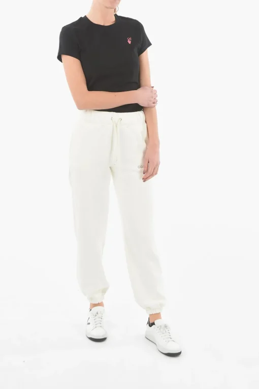 Fashion Joggers WORDMARK Felpati con Coulisse in Vita Donna Pantaloni