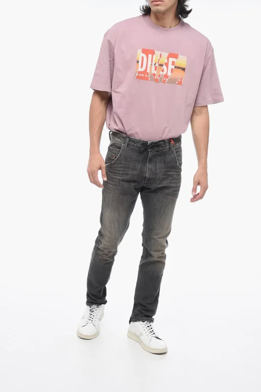 Outlet JOGGJEANS Jeans Jogger KROOLEY Distressed Uomo Jeans