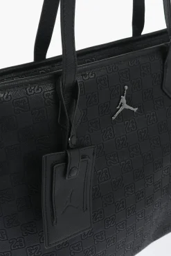 New JORDAN Borsa Tote Logata con Motivo Monogram Uomo Borse A Mano