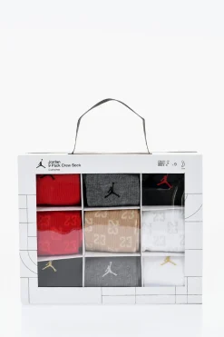 JORDAN Set 9 Paia di Calzini con Fantasia Logo>Nike KIDS Hot