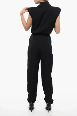 Jumpsuit Con Pinces Senza maniche>Balmain New
