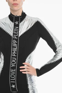 Best Jumpsuit da Scii GOTHIC con Applicazione Cristalli Donna Pantaloni