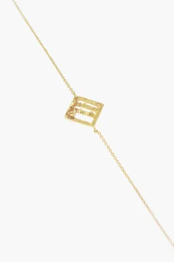 KHAITE Collana Lariat in Argento Placcato Oro 24k>Elhanati Best