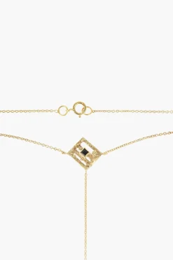 KHAITE Collana Lariat in Argento Placcato Oro 24k></noscript>Elhanati Best