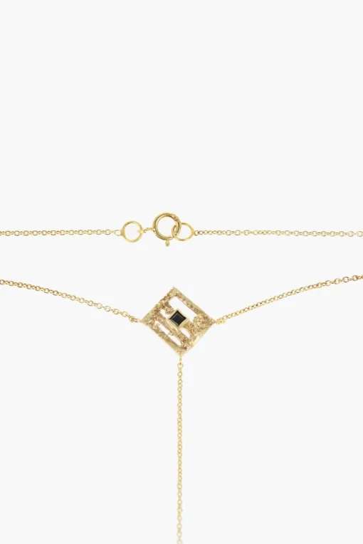 KHAITE Collana Lariat in Argento Placcato Oro 24k>Elhanati Best