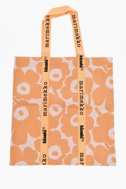 KIOSKI Borsa Shopper IGELIN UNIKKO in Cotone e Lino a Fantasia Floreale>Marimekko Hot