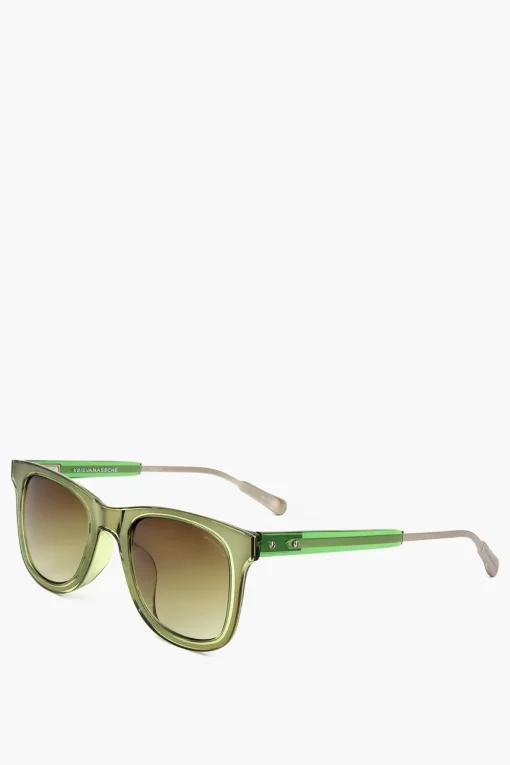 KRIS VAN ASSCHE Occhiali da Sole Wayfarer con Lenti Sfumate>Linda Farrow Discount