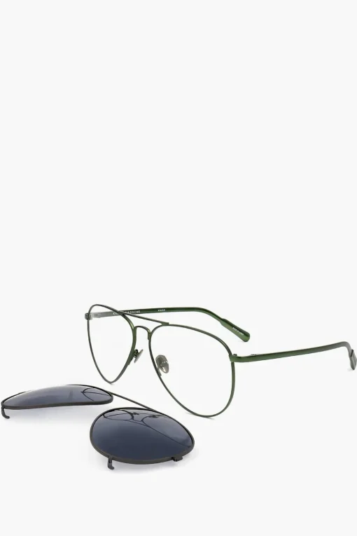 KRIS VAN ASSCHE Occhiali da Sole Aviator con Mascherina Removibile>Linda Farrow Clearance