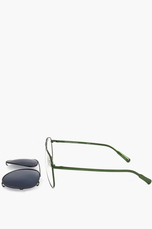 KRIS VAN ASSCHE Occhiali da Sole Aviator con Mascherina Removibile>Linda Farrow Clearance