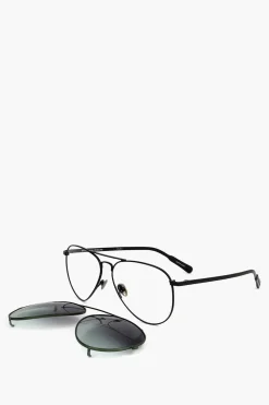 Best KRIS VAN ASSCHE Occhiali da Sole Aviator con Mascherina Removibile Uomo Occhiali Da Sole