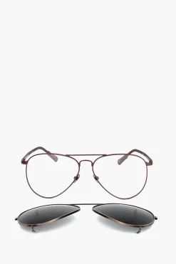 KRIS VAN ASSCHE Occhiali da Sole Aviator con Mascherina Removibile>Linda Farrow Clearance