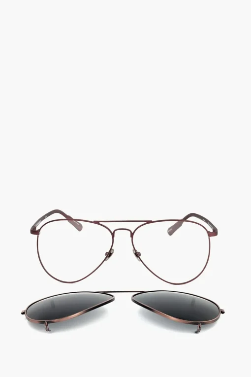 KRIS VAN ASSCHE Occhiali da Sole Aviator con Mascherina Removibile>Linda Farrow Clearance